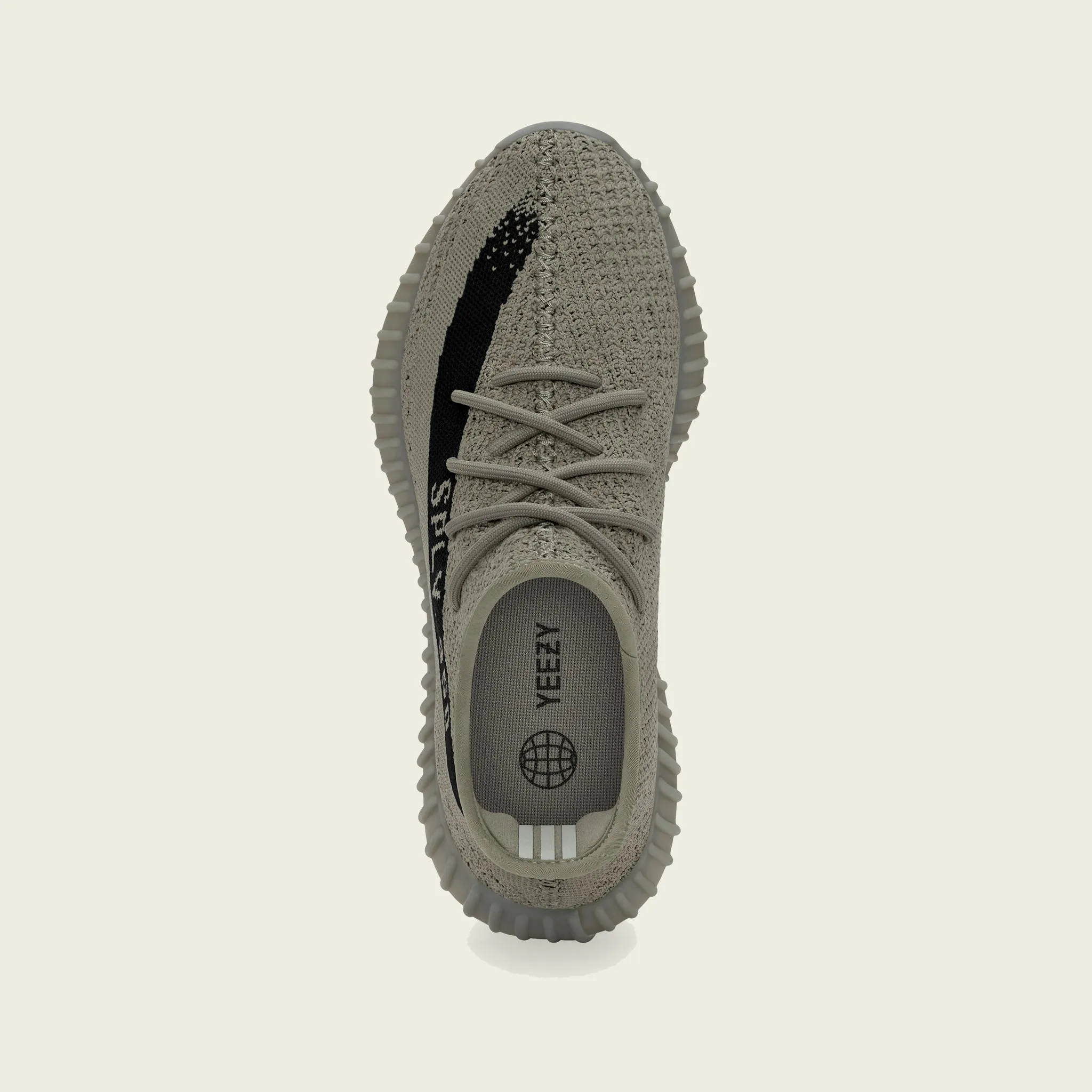 adidas Originals Yeezy Boost 350 V2 Granite / Core Black Adaptive Lacing Mechanism