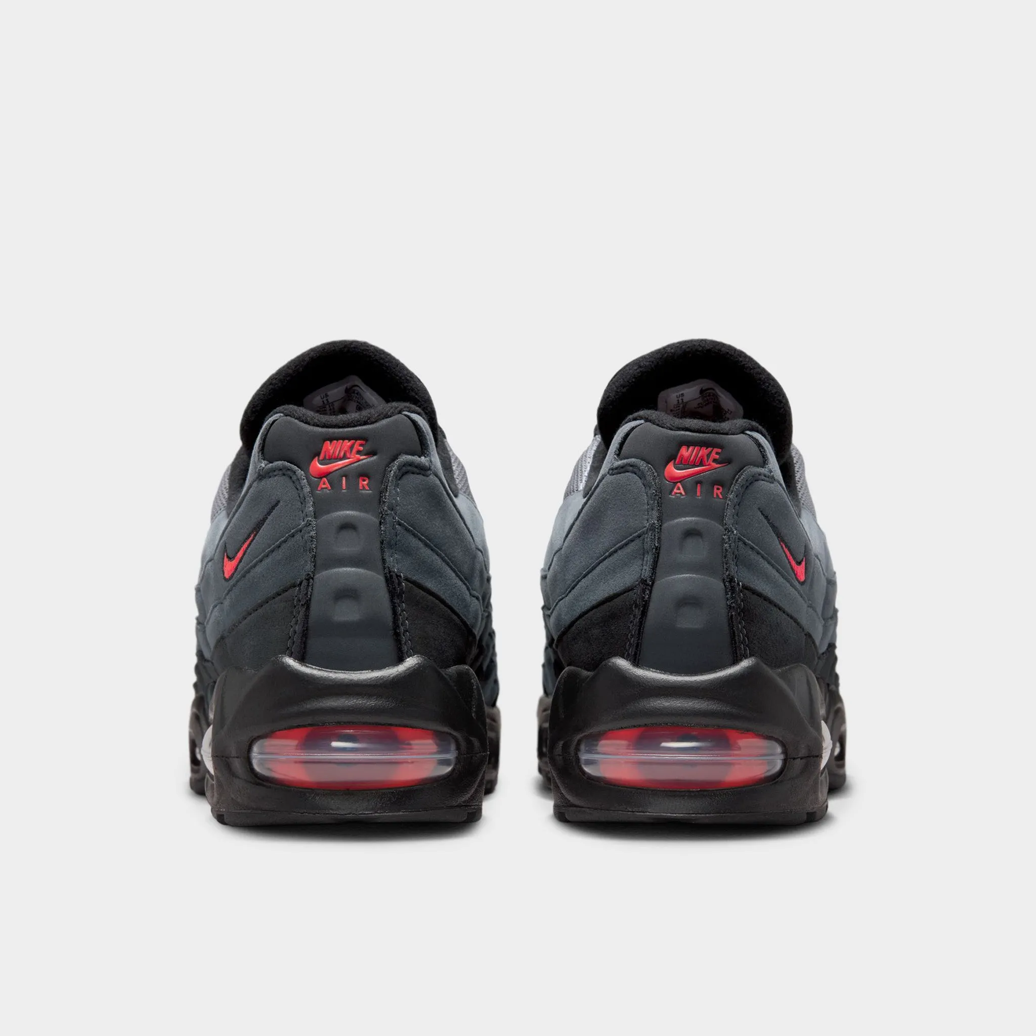 Slip Vibe Lightweight Cushioned Sole Nike Air Max 95 OG Black / Bright Crimson - Anthracite