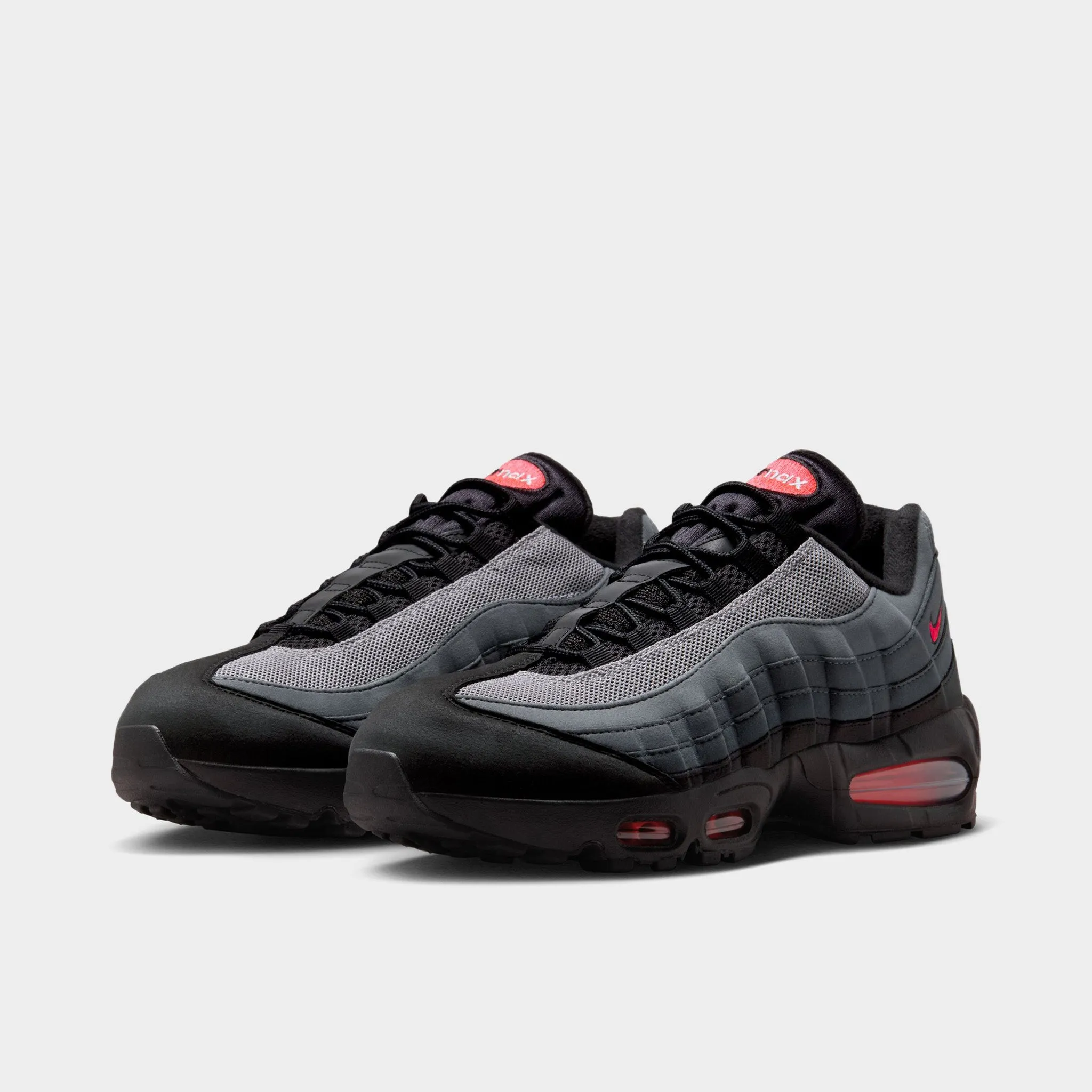 Nike Air Max 95 OG Black / Bright Crimson - Anthracite Gradient Compression MultiDirectionalFlex