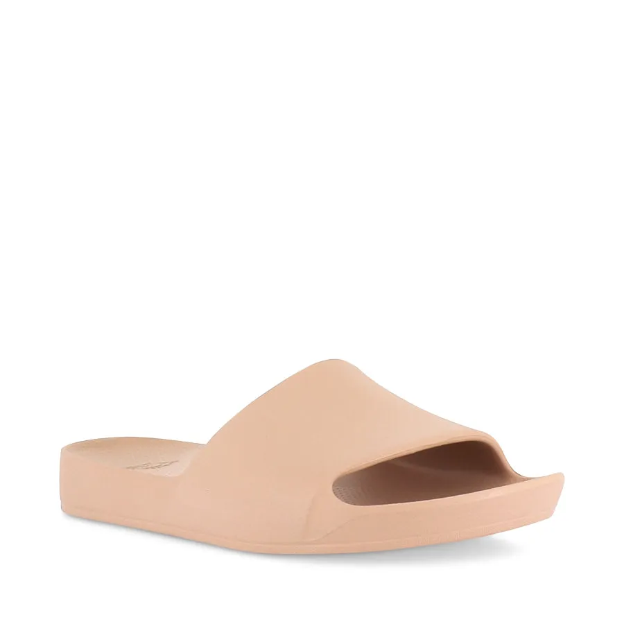 ARCH SUPPORT SLIDES - TAN On-the-Go Fit