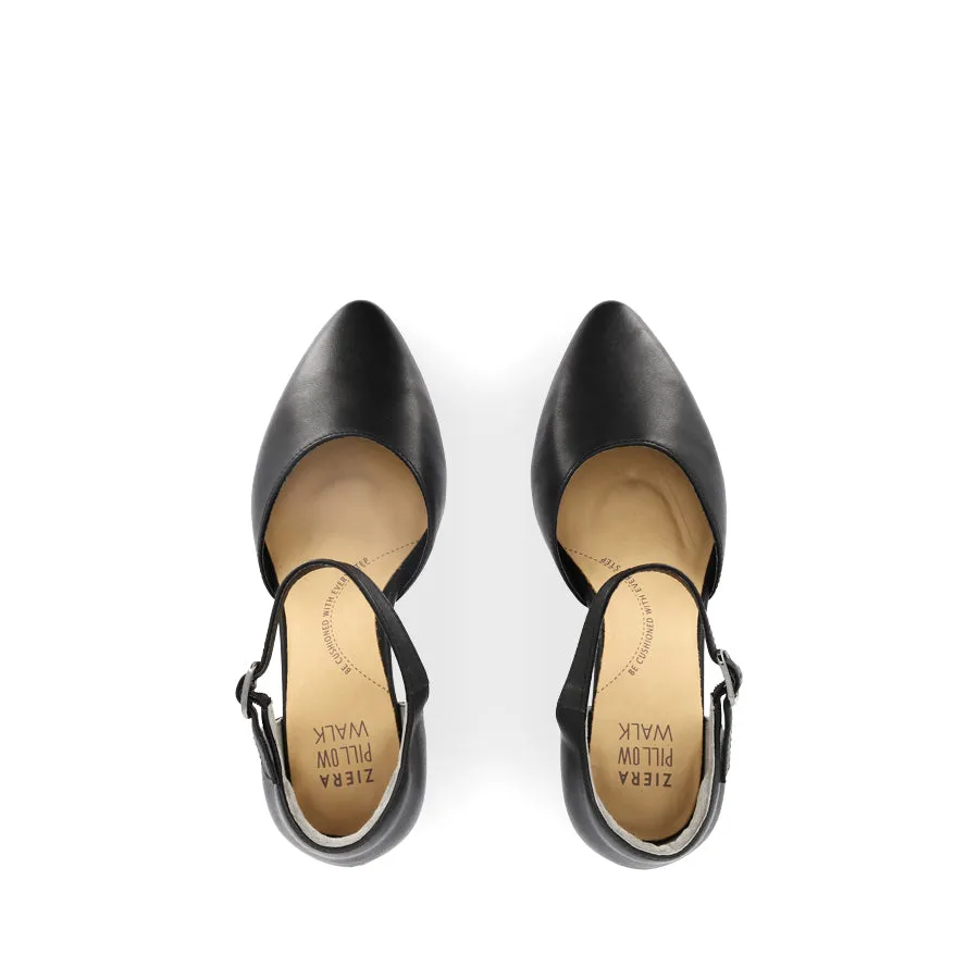 Breathable Construction Urban View VITOR XW - BLACK BLACK LEATHER