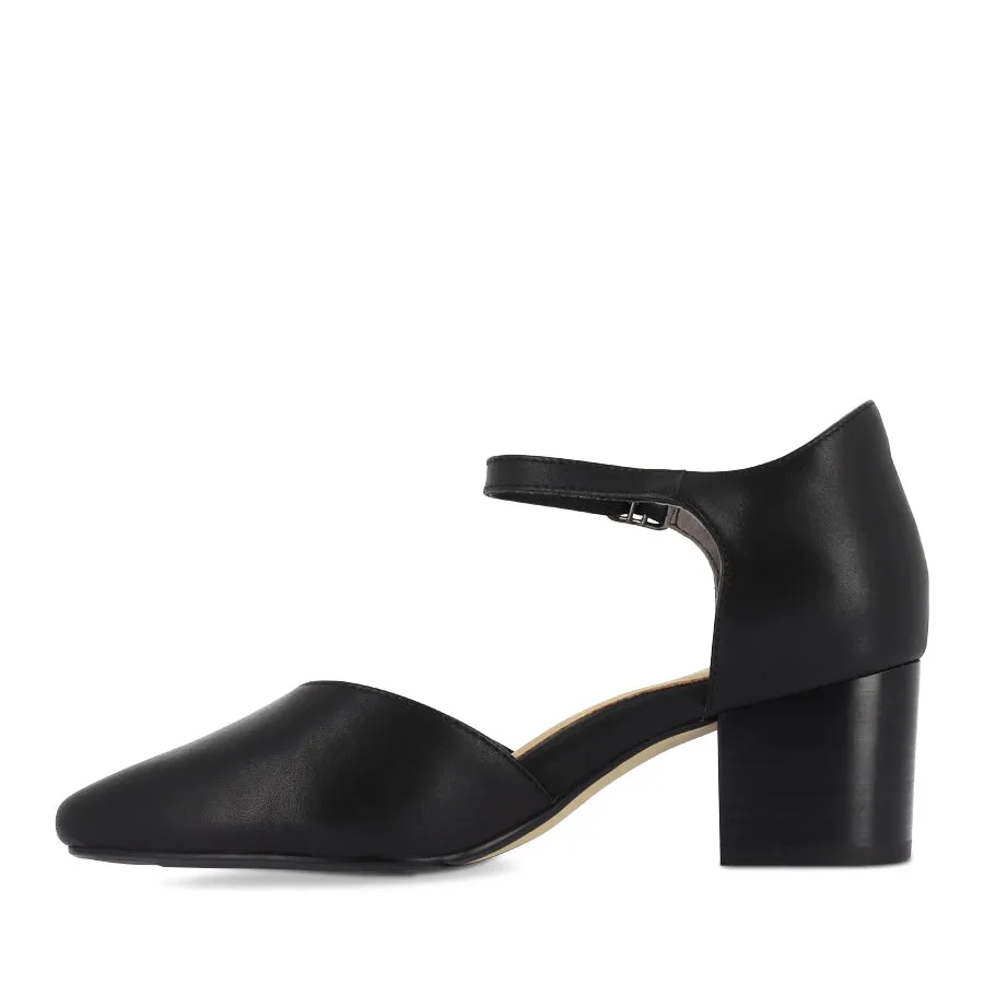 Airy Step Scandi Clean VITOR XW - BLACK BLACK LEATHER