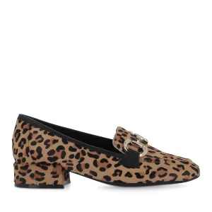 Smooth Finish Comfortable VELAM - TAN LEOPARD PONY