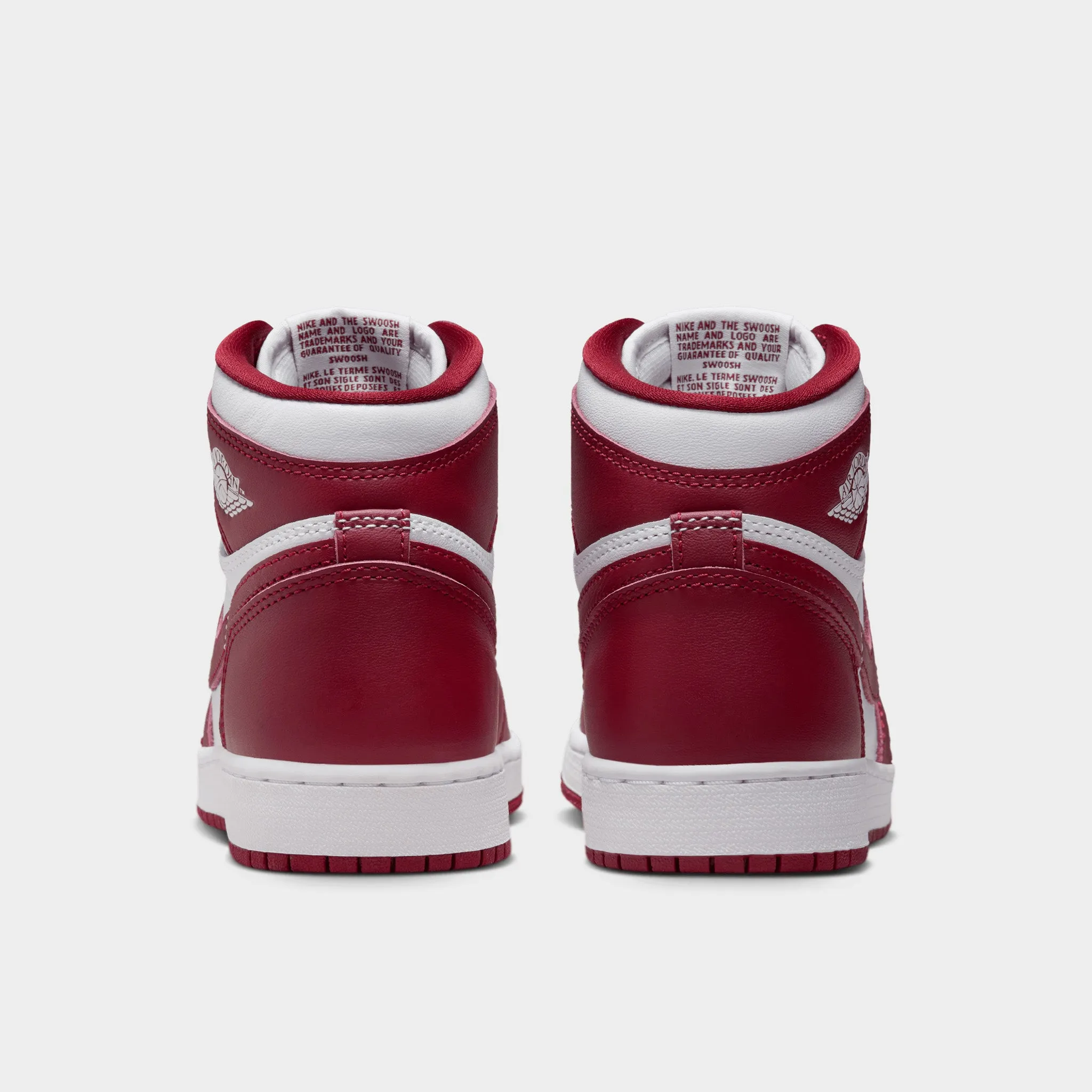 Jordan 1 Retro High OG GS White / Team Red Designer Sneakers