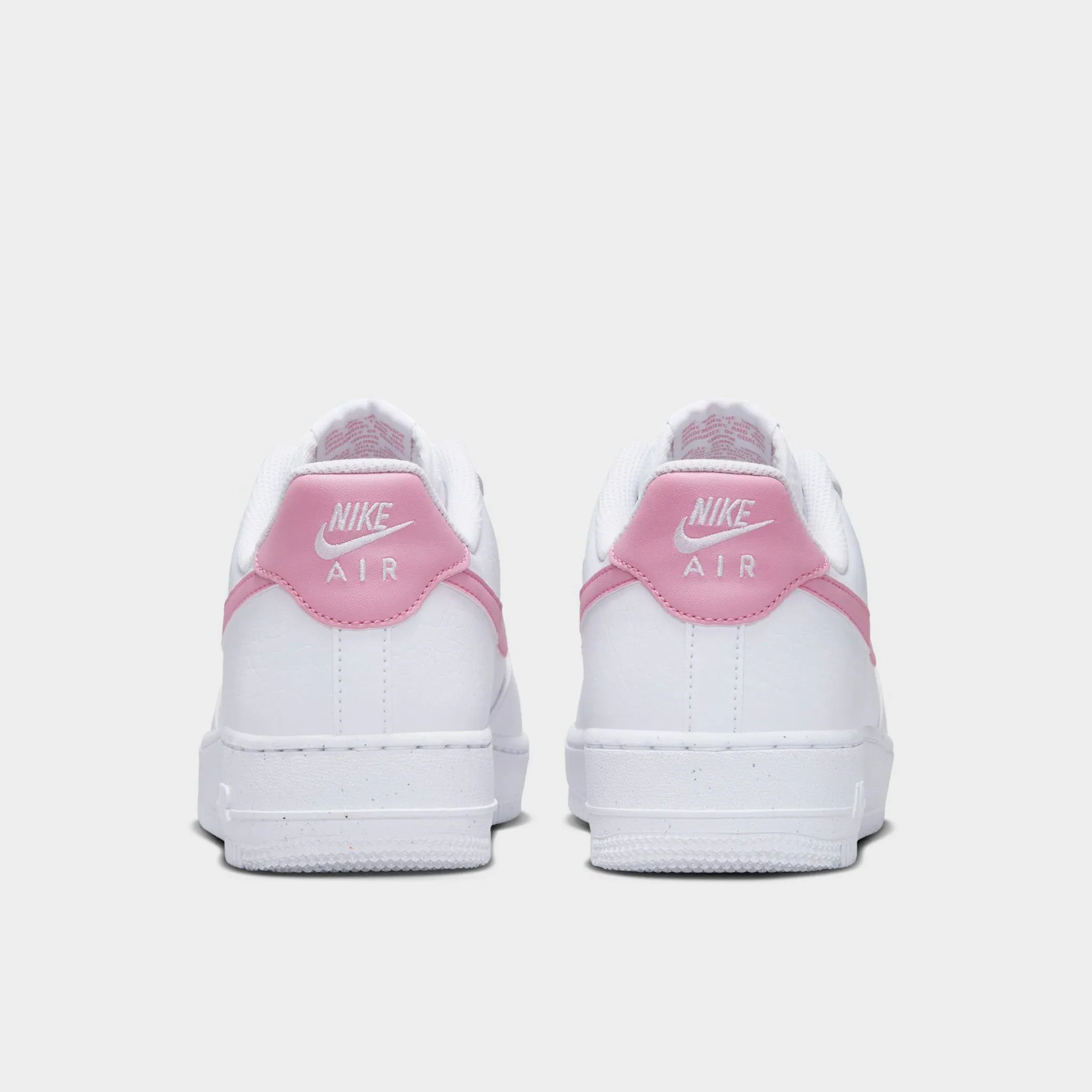 Comfort - Focused wide - fitting Nike Women's Air Force 1 '07 Next Nature White / Elemental Pink