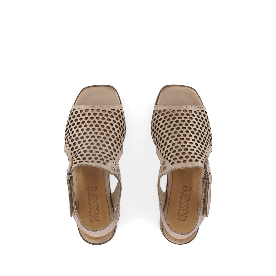 Vegan Material Quick Travel DENISE - DK STONE/ASH LEATHER
