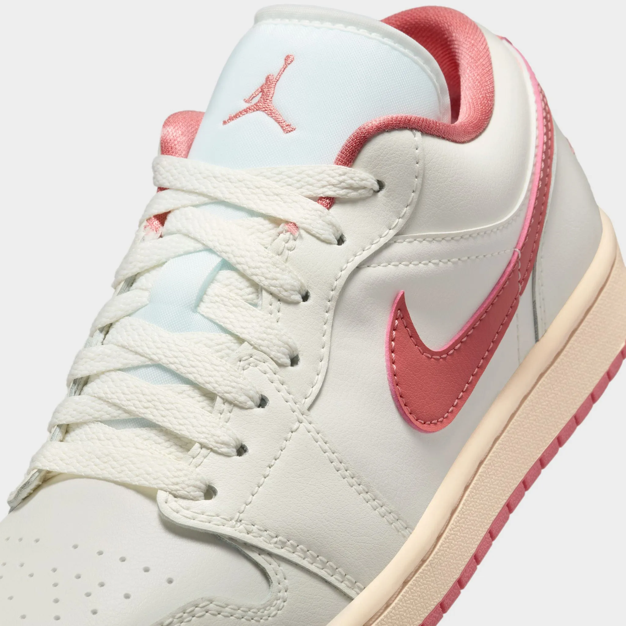 Motion Cushion Shock-absorbent cushioning Jordan Women's 1 Low Sail / Pink Salt - Guava Ice