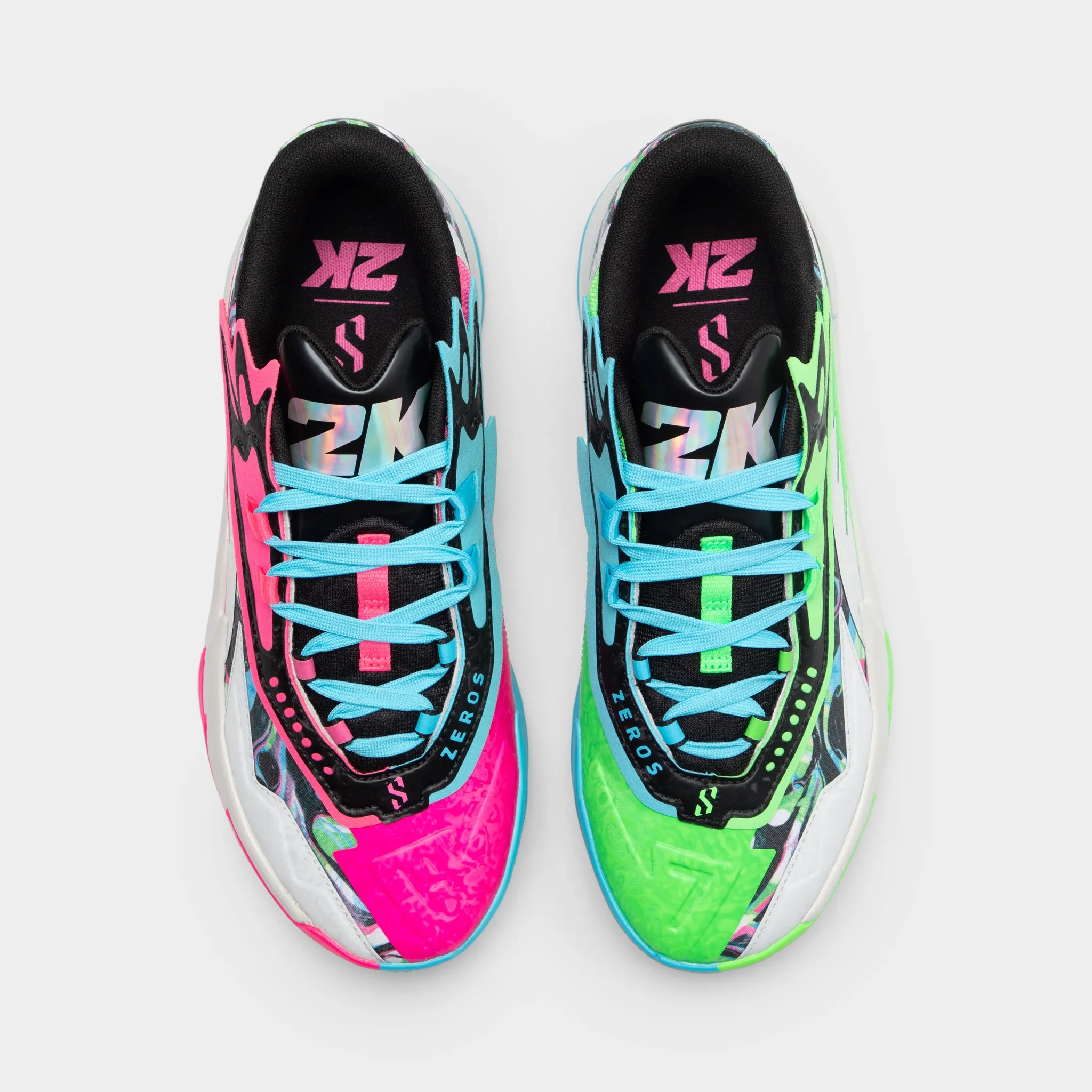 compression foam PUMA Scoot Zeros II Green / Black - Pink