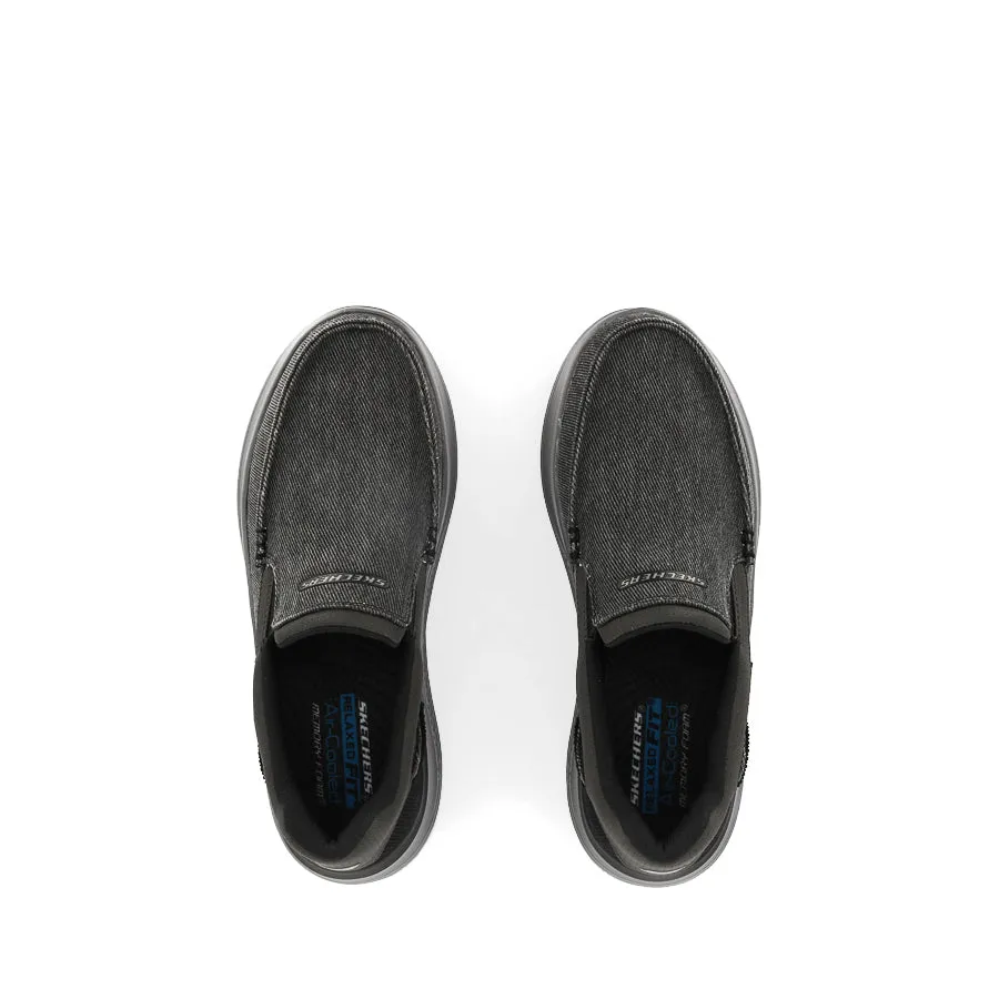 HASTINGS - FIELDEN - BLACK Hyperlock Heel Compression Molded Outsole
