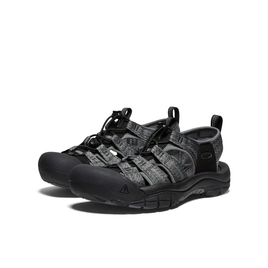 Men's Newport H2 Sandal  |  Black/Steel Grey dancer least travel