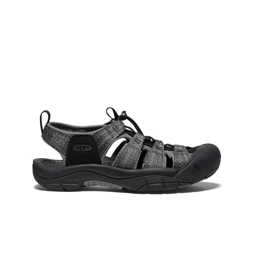 Men's Newport H2 Sandal  |  Black/Steel Grey Aerobic Layered Look