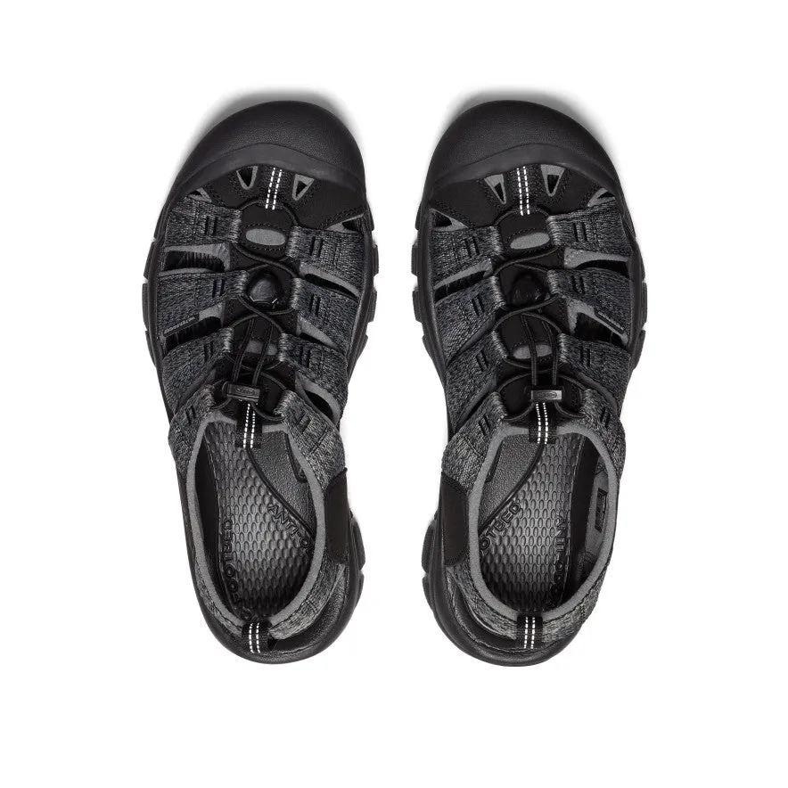 Ergonomic Design Men's Newport H2 Sandal  |  Black/Steel Grey