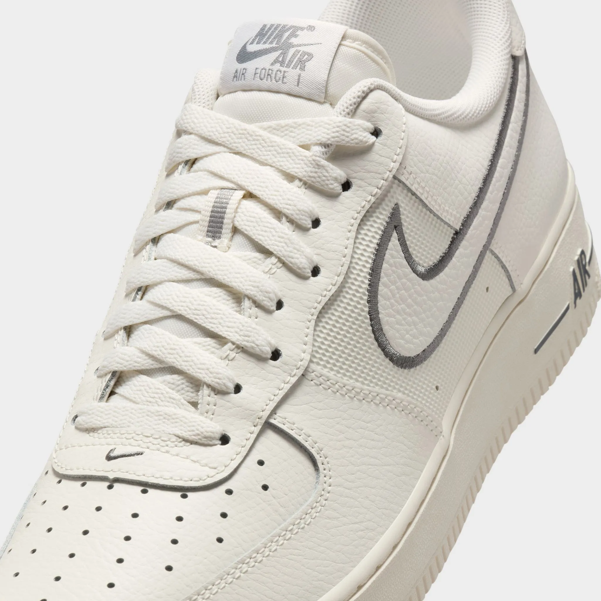 Reinforced Heel Support Support Gear Nike Air Force 1 '07 Sail / Cool Grey