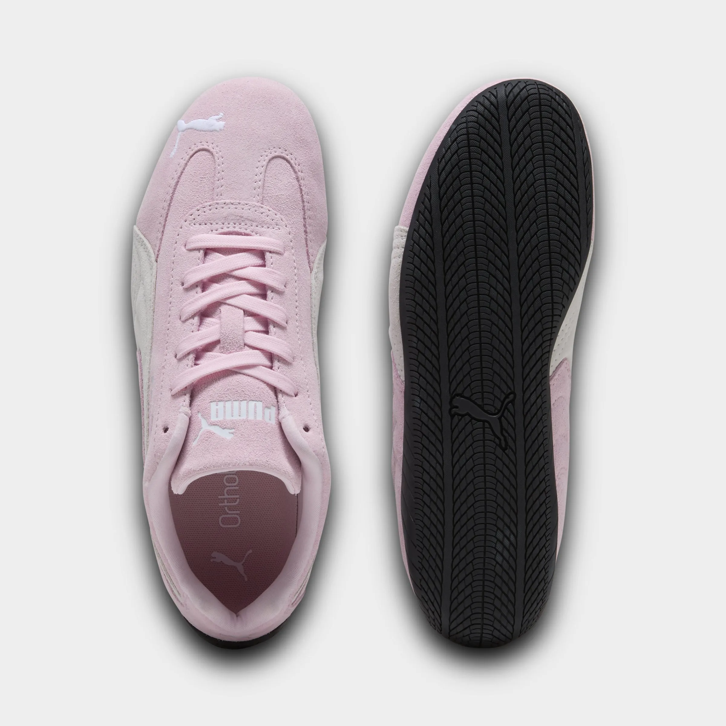 PUMA Women's Speedcat OG Whisp of Pink / White Stable Footing