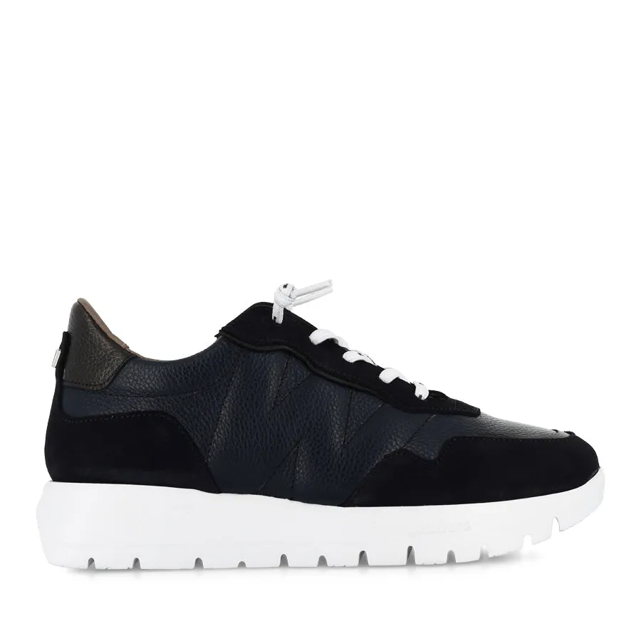 ANTON A-2473 - NAVY/WHITE SOLE Comfort Easy