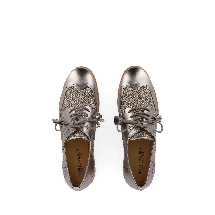 ASKON - PEWTER MIX Cushioned heel