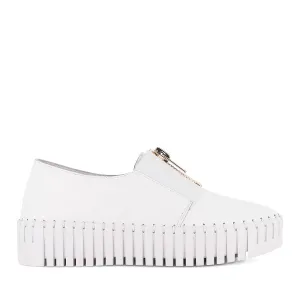 BRANZA - WHITE LEATHER Smart Tread