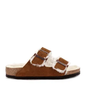 Slip Sandals Chill Fit ARIZONA SHEARLING - MINK SUEDE
