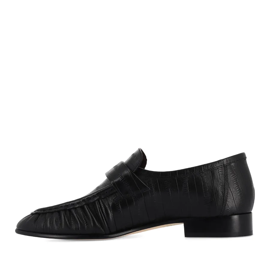 GATSBY - BLACK ANGUILLE All-day Comfort Footwear