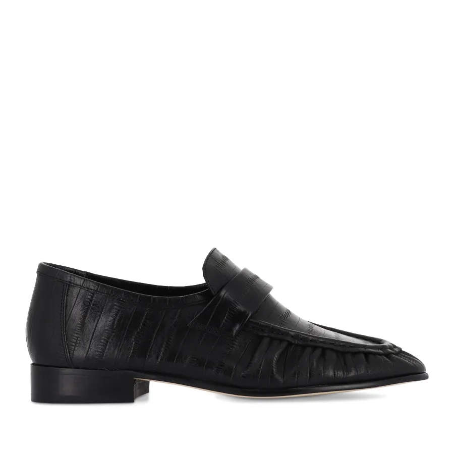 Durable Sole GATSBY - BLACK ANGUILLE