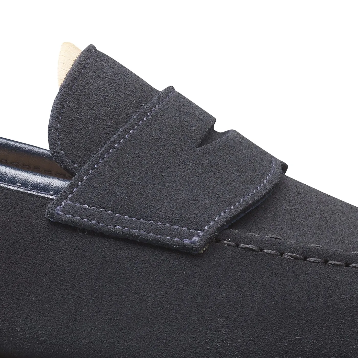 Harvard 2 Navy Suede Norwegian Construction