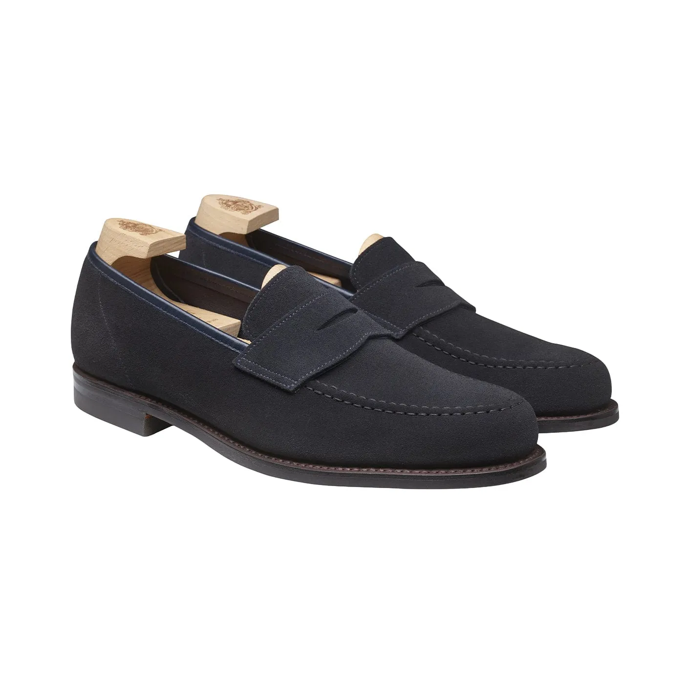 Wood Walk Harvard 2 Navy Suede