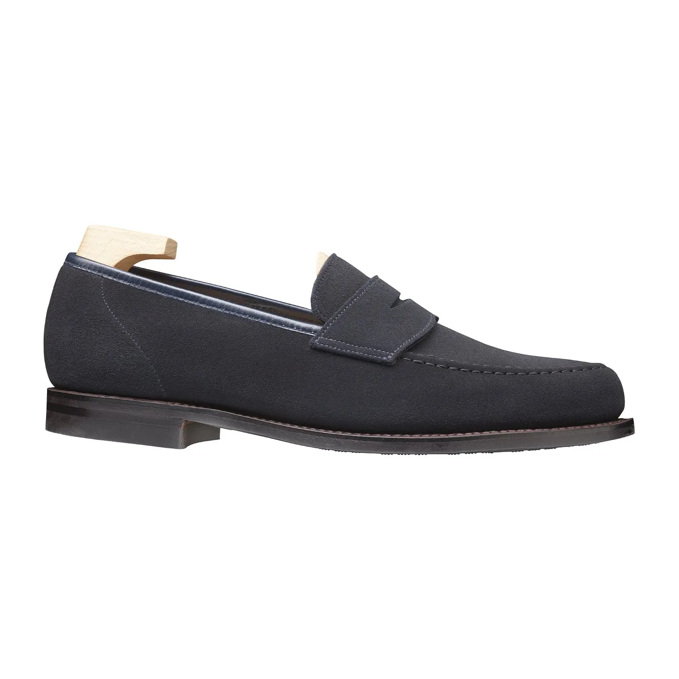Morning Breeze Sole Grip Harvard 2 Navy Suede