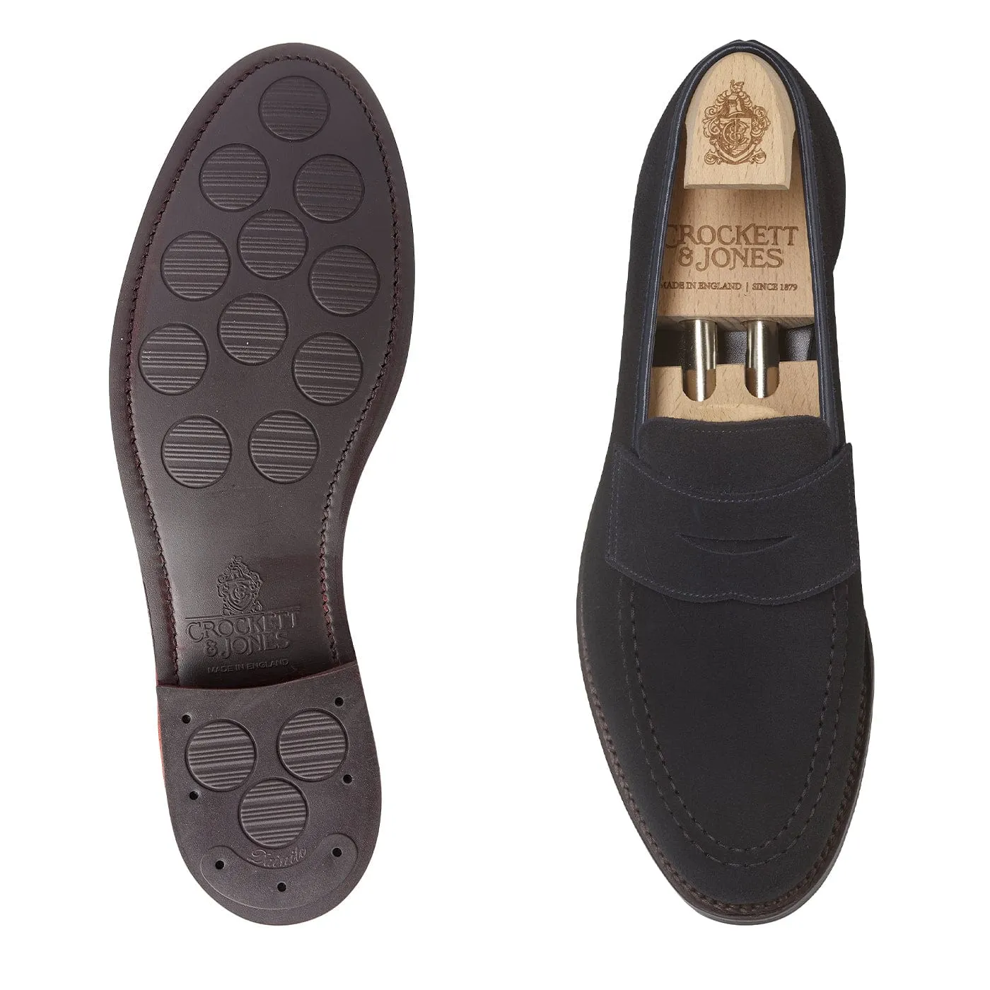 Harvard 2 Navy Suede Fresh Walk Bright Walk