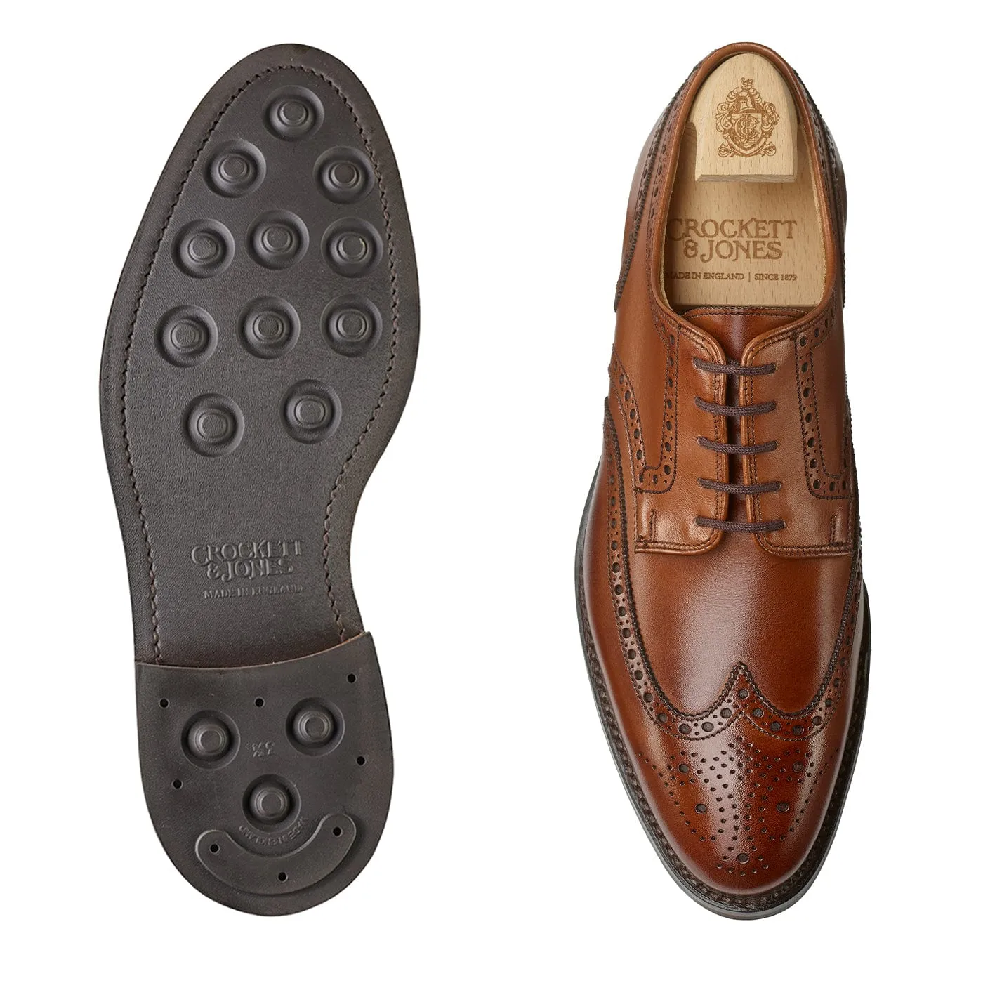 Swansea Beechnut Burnished Calf Odor Resistant