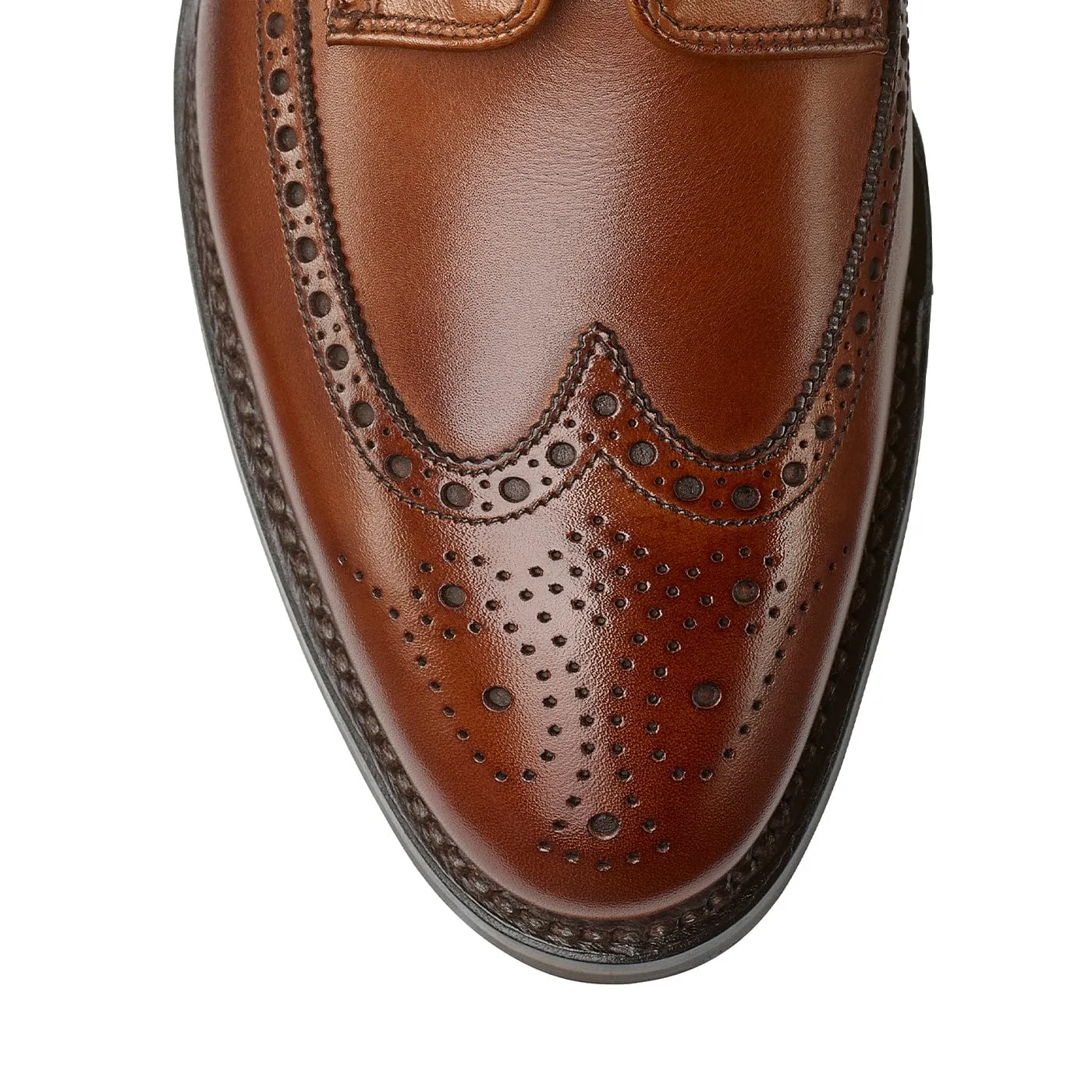 Swansea Beechnut Burnished Calf Rain Ready Shady Path