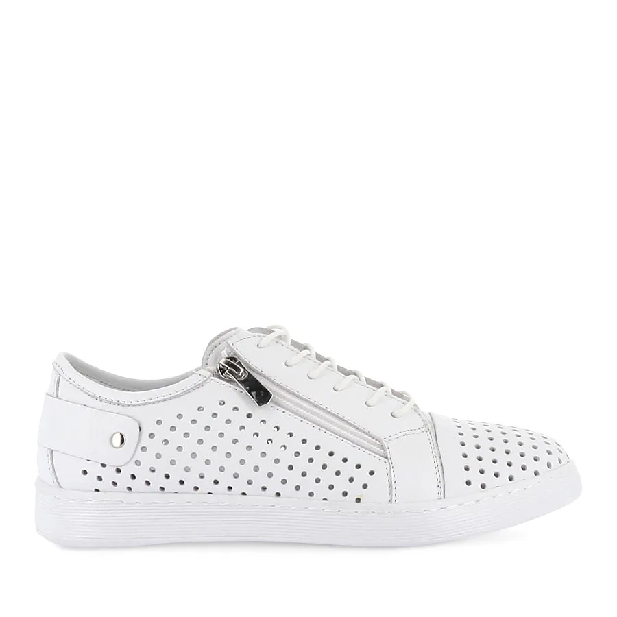 EG17 - WHITE LEATHER Trail Daily Anti   Static