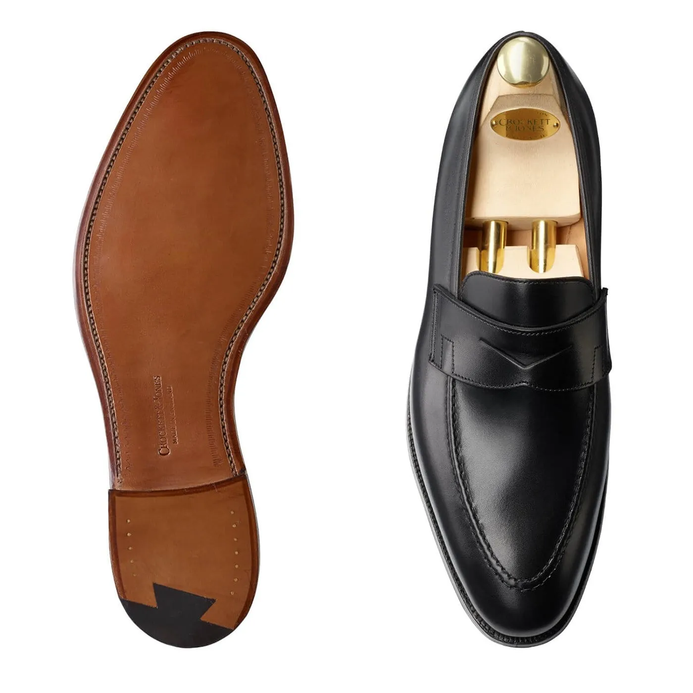 Sydney Black Calf (G Fitting) Breathable Sole Hold