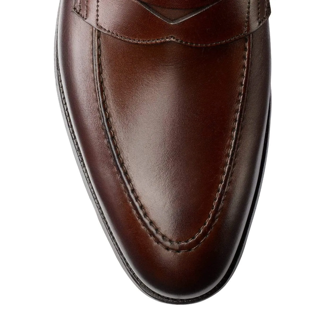 Sydney Dark Brown Burnished Calf Memory Foam