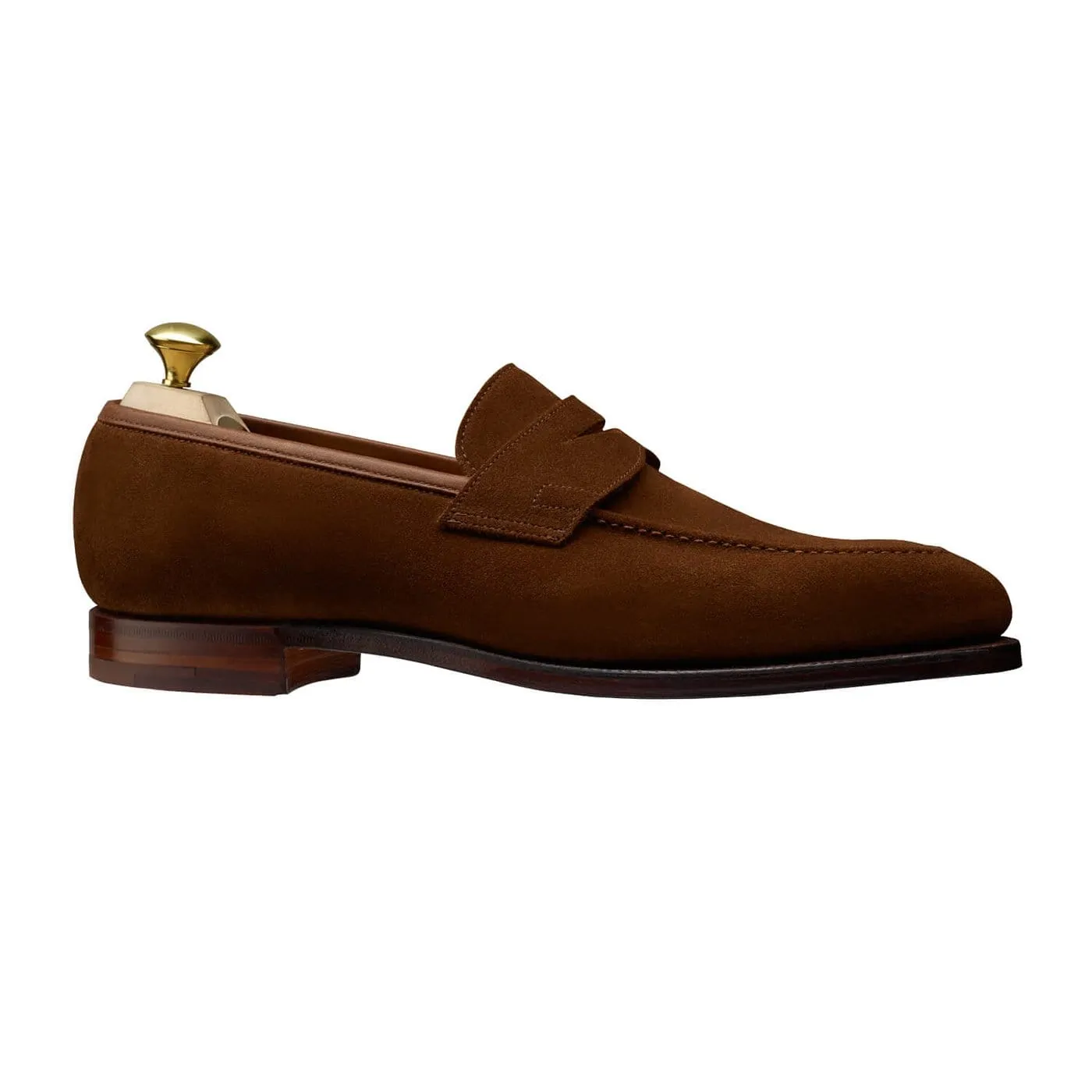 Sydney Snuff Suede Braided Detail