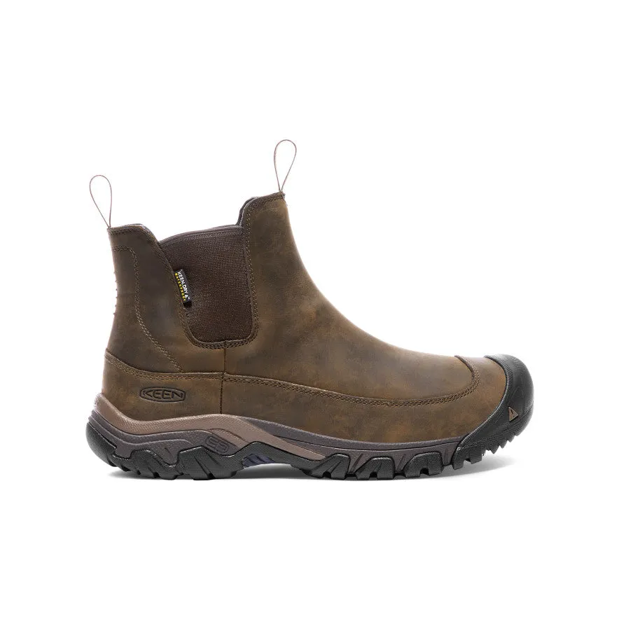 weekenders' options Men's Anchorage III Waterproof Boot Wide  |  Dark Earth/Mulch