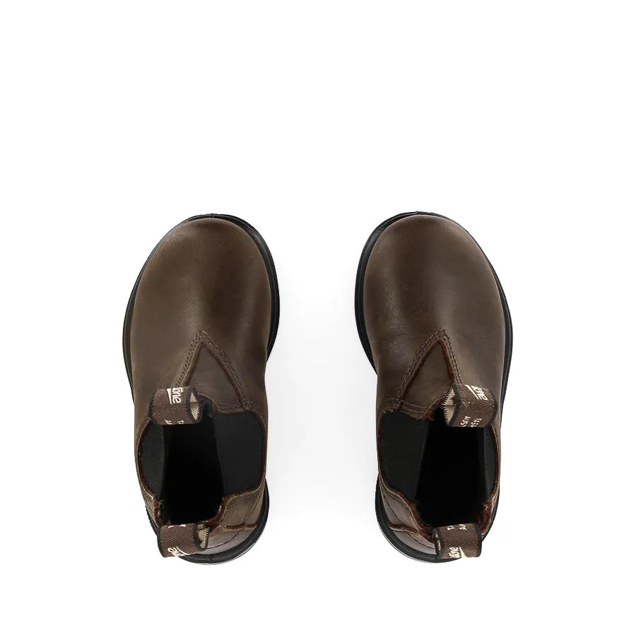 1468 KIDS - ANTIQUE BROWN LEATHER Premium Comfort
