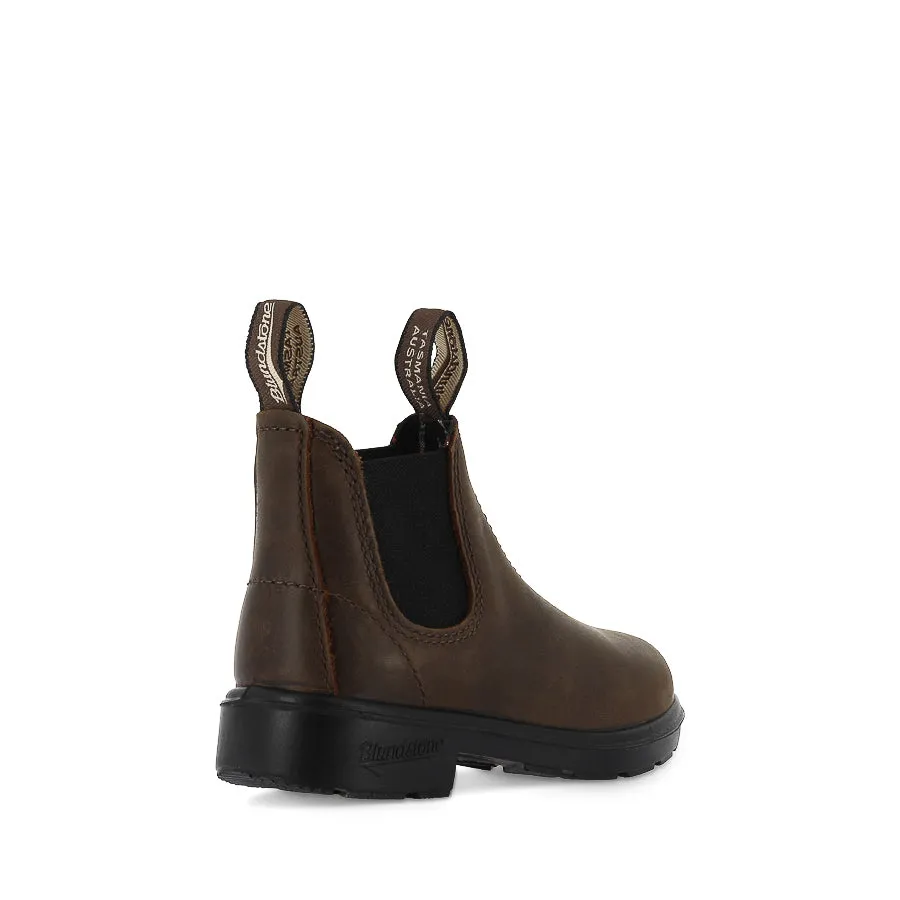 1468 KIDS - ANTIQUE BROWN LEATHER Urban Hiker High   Quality