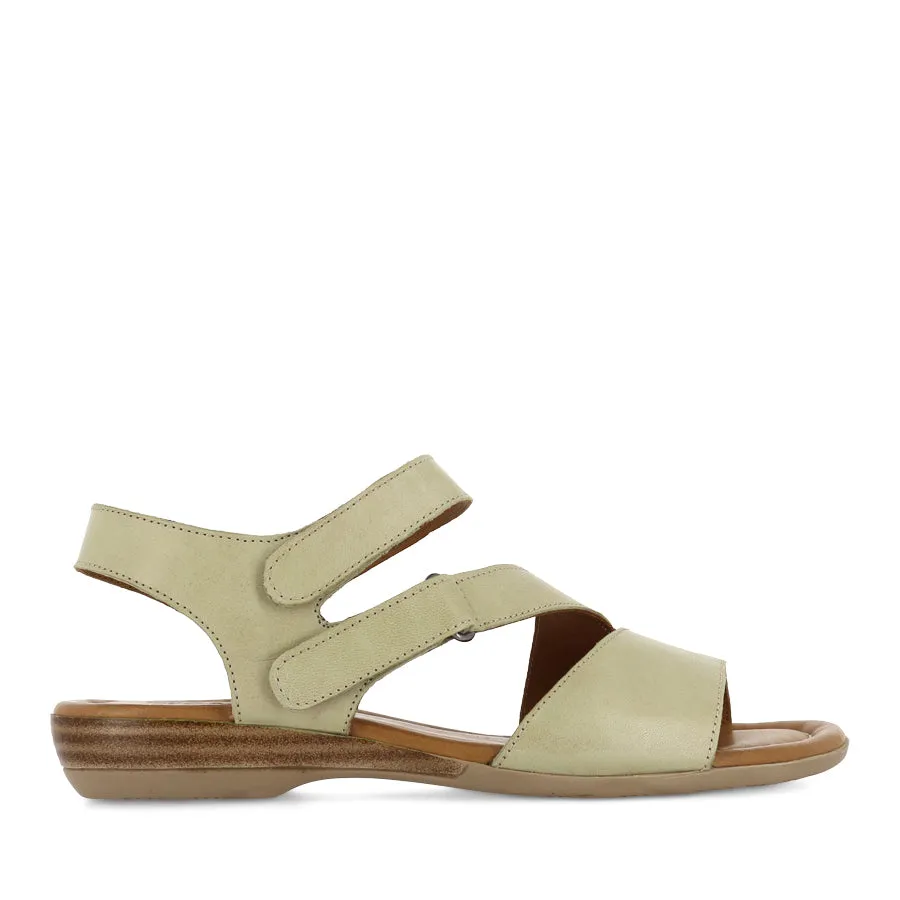TAINTING - KHAKI LEATHER Quick Buckle Errand Day
