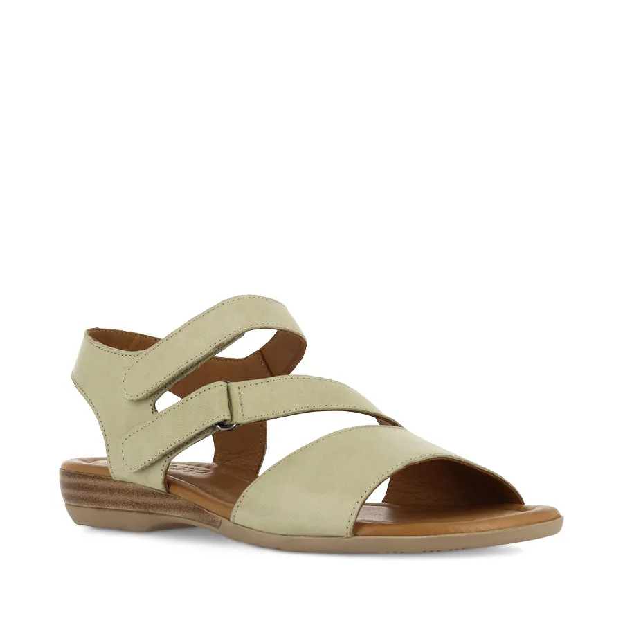 Daily Essentials Stiletto Heel TAINTING - KHAKI LEATHER