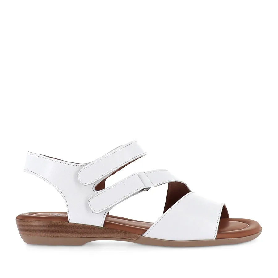 TAINTING - WHITE LEATHER Summer Vibes Versatile Outdoor Style