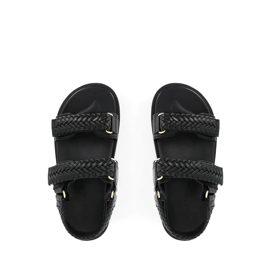 Soft Leather TAISHI - BLACK