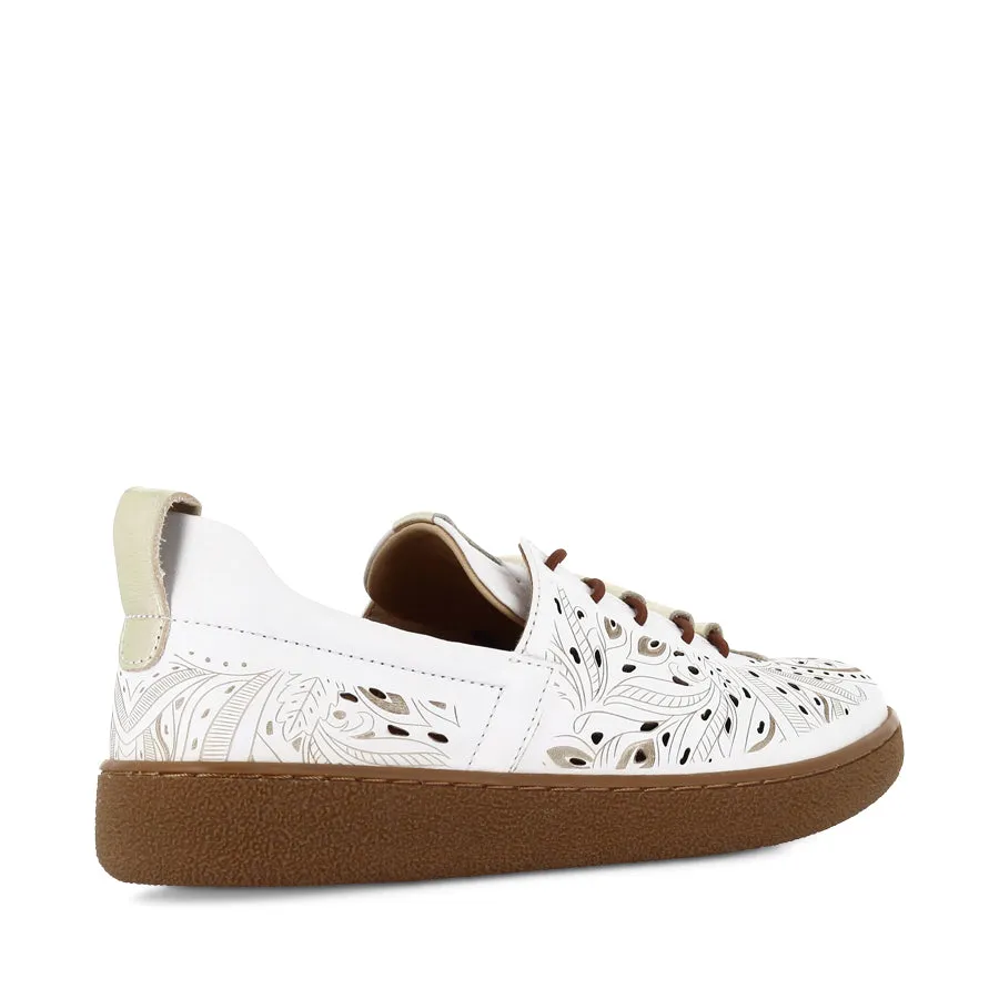Clean Detail Soft Interior TAIT - WHITE/GOLD LEATHER