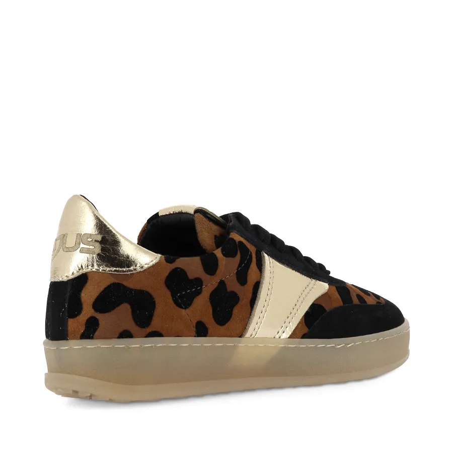 TAJ - BLACK/LEOPARD SUEDE Thermoplastic Polyurethane Plate