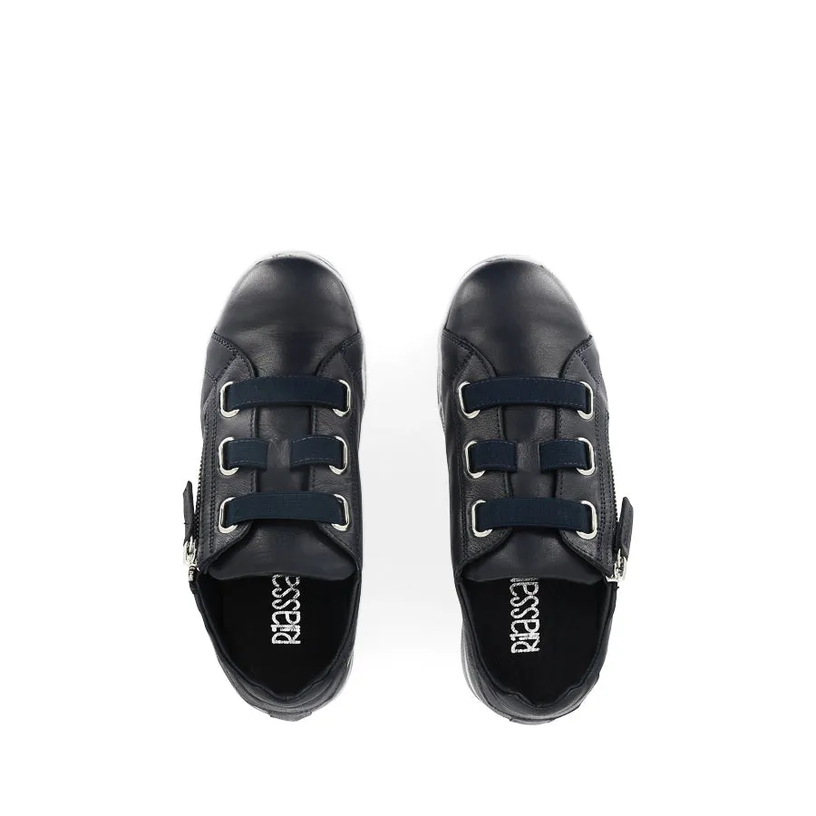 TALEA - NAVY LEATHER Total Fit Urban Wear