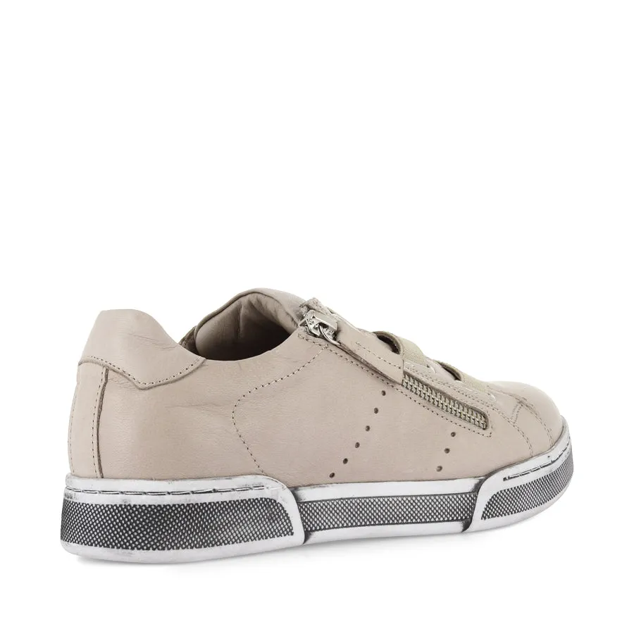 Foot Hugging TALEA - TAUPE LEATHER