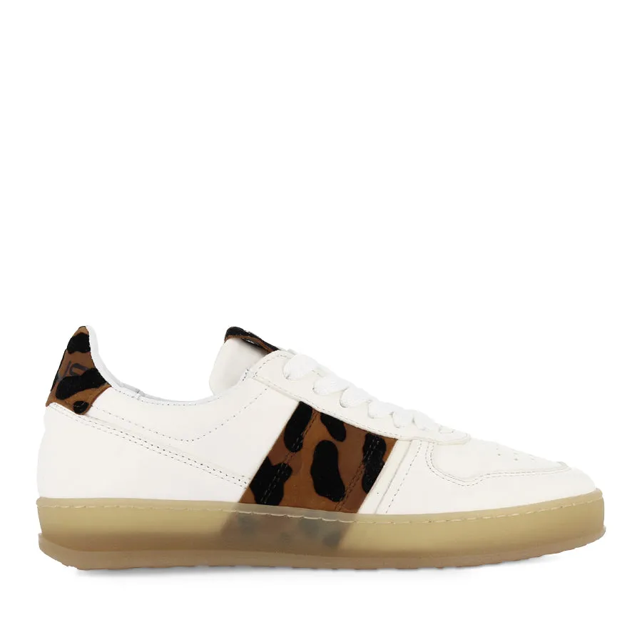 morning run Urban Trekking TALIA - WHITE/LEOPARD LEATHER