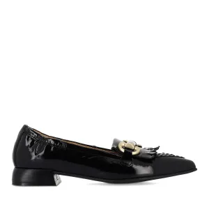 TALISE - BLACK PATENT LEATHER Year-Round Wear Walk Proud