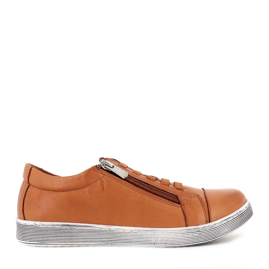 TAREN - COGNAC LEATHER Rebound Midsole Every Step