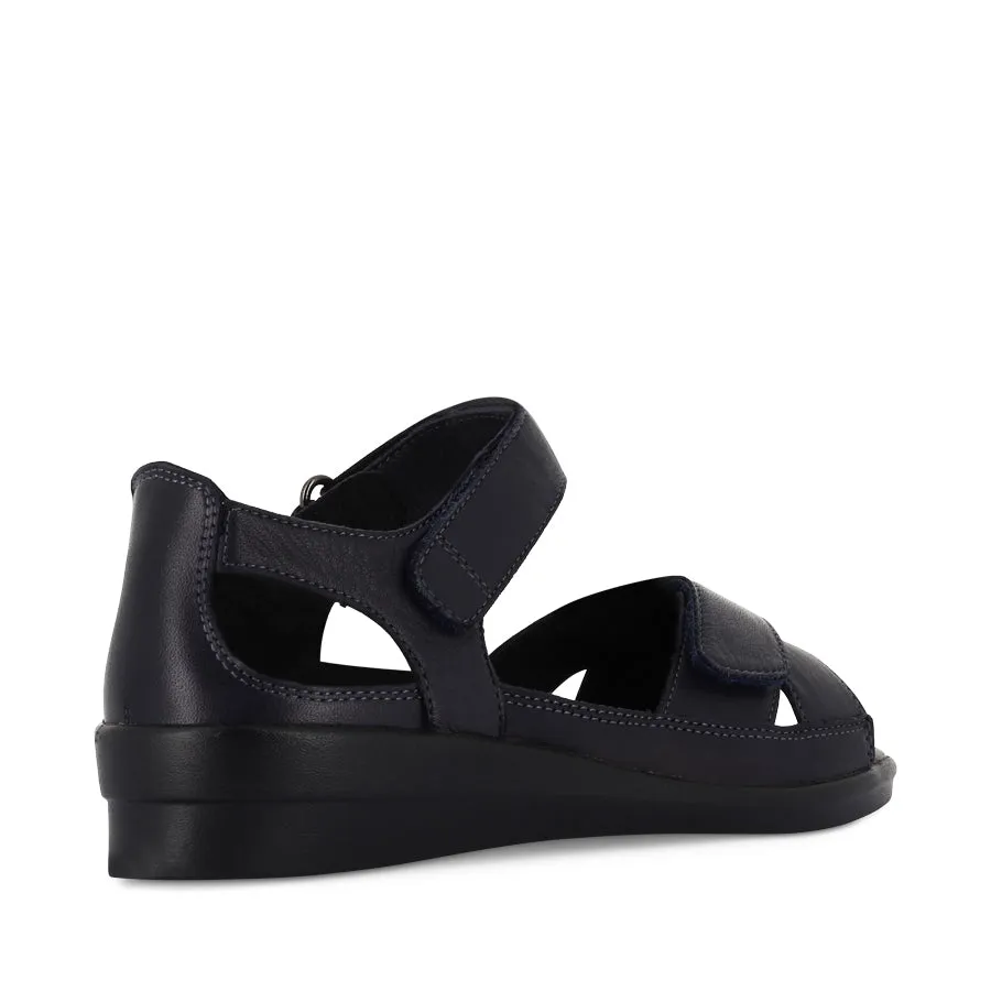 Soft Mesh TASHA - NAVY LEATHER