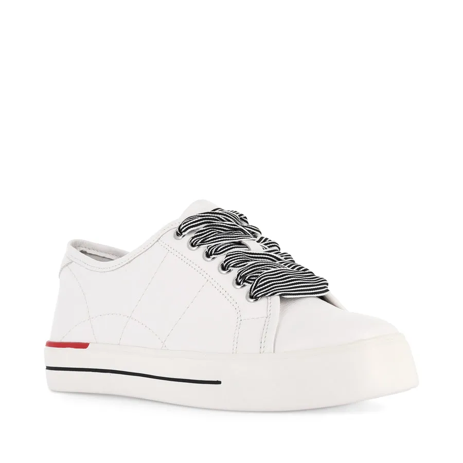 ASHLEEN W - WHITE LEATHER Urban Chic Thermo Regulating
